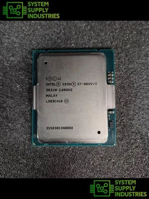 Intel Xeon E7-8895 V3 SR21W 2.60 GHz 18 Core 45MB L3 Cache CPU Processor 175w - Image 1 of 2