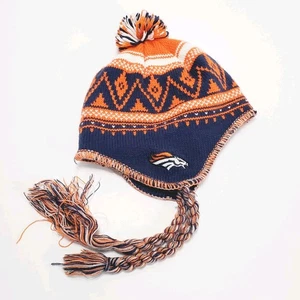 Gorro de invierno para hombre Denver Broncos con pompón ropa del equipo de la NFL Reebok  - Imagen 1 de 4