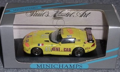 MINICHAMPS 1:43 Dodge Viper желтый номер 41 Le Mans 1994 Dodge Viper - Изображение 1 из 2