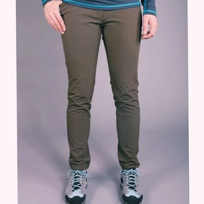 Pantalones Rab Notive en Trébol (Gr/Marrón) Exterior Senderismo Camping Para Mujer S NUEVO Foto 1 de 4