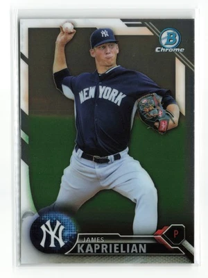 JAMES KAPRIELIAN #BCP71 2016 BOWMAN CHROME YANKEES - Image 1 of 2