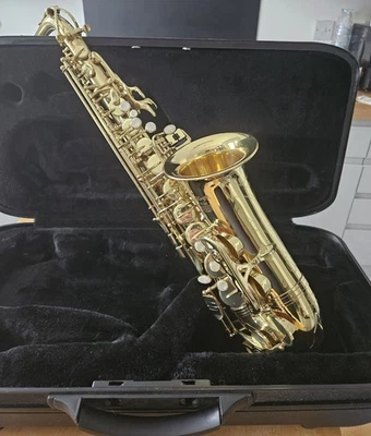 Stagg Alto Saxophone 77-SA with Hard Case. Used Condition - Image 1 of 4