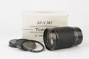 Boxed Tokina SZ-X 28-200mm f3.5-5.3 Macro Zoom Lens Canon FD Mount + UV - Picture 1 of 9