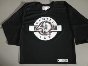 Camiseta deportiva de hockey de colección años 90 CCM MANSKA Buffalo Sabres Center NHL adulto XL logotipo antiguo - Imagen 1 de 8
