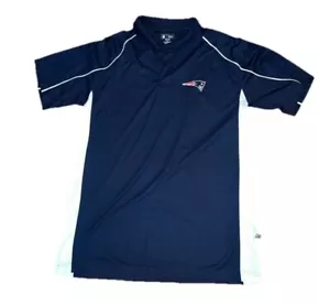 New England Patriots NFL Adult Dry Polo Golf Shirt NFL Team XLT - Picture 1 of 3