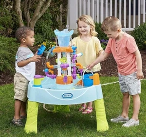 Divertida mesa freática Little Tikes Flowin' con 13 tuberías intercambiables - Imagen 1 de 8