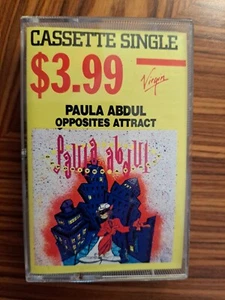 Paula Abdul Opposites Attract Cassette Single 1988 Collectors Item - Picture 1 of 10