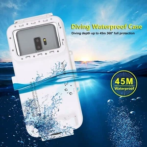 PULUZ 45m wasserdichtes Tauchhülle für Galaxy/Huawei/Xiaomi/Google Smartphones - Bild 1 von 14