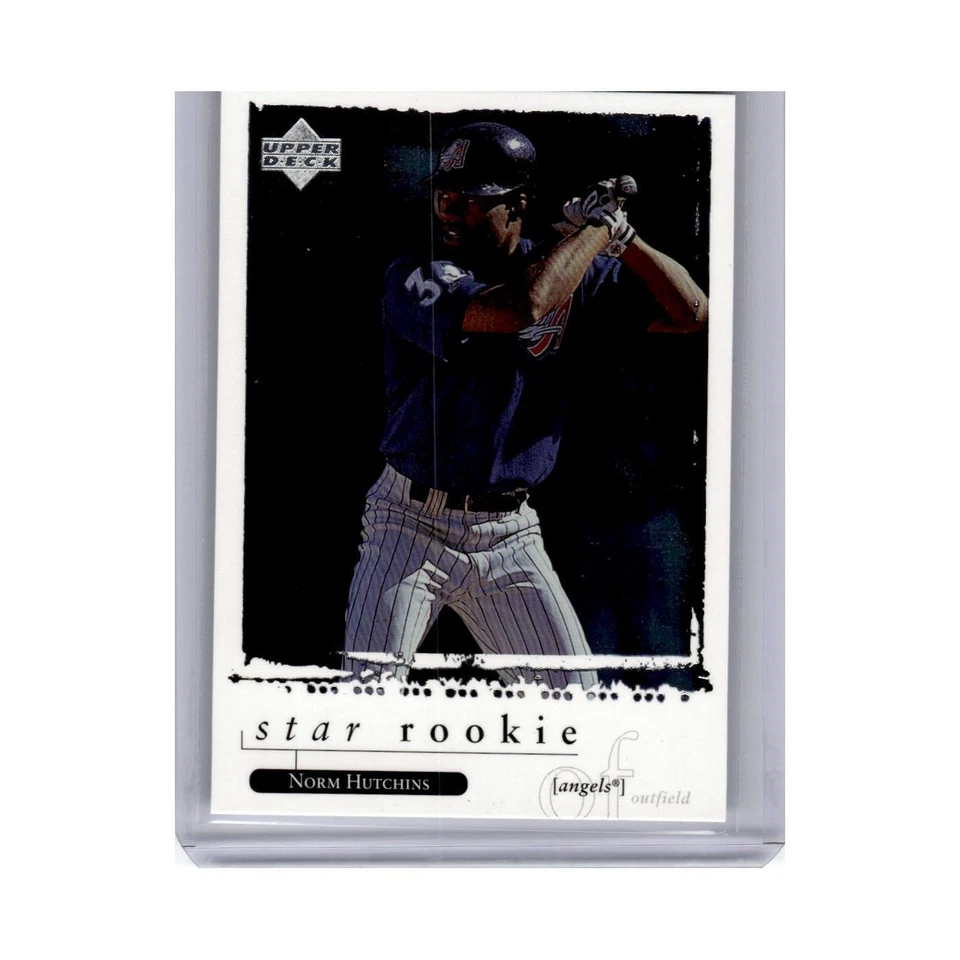 1998 Upper Deck Star Rookies Norm Hutchins Angels #549 - Image 1 of 3