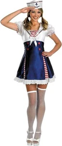 Ladies Ahoy Matey Sailor Costume - Picture 1 of 1