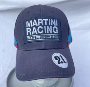 Porsche Martini Racing Cap Unisex Blue Hat Collection #21 Motorsport Drivers - Picture 1 of 5