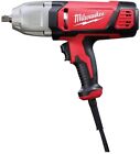 Milwaukee Impact Wrench Electric Corded 1/2 in Detent Pin Socket Retention