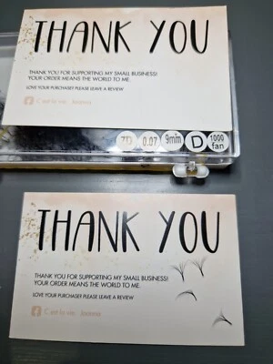 Russian Volume Eyelash Extensions 7D 0.07 9mm 1000 pc ❤️ — 第 1/2 张图片