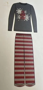 Kids Family Christmas Pajamas "Oh What Fun" Winter 2 piece set size 4 NEW - Picture 1 of 2