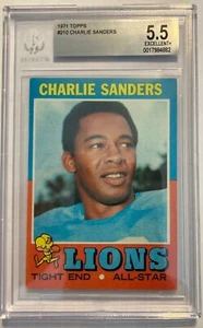 1971 Topps - Charlie Sanders #210 (RC) - Bild 1 von 2
