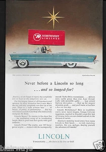 LINCOLN MOTOR CARS 1956 PREMIERE CABRIO NIE SO LANGE, UND ERSEHNTE SICH NACH ANZEIGE - Bild 1 von 1