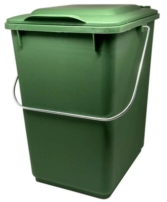 SULO Biotonne Abfallsammler 10l Kunststoff Mülleimer grün oder braun Abfalleimer - Bild 1 von 4
