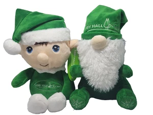 CHRISTMAS GONK & ELF RIBBY HALL VILLAGE CUDDLY 9"PLUSH CUDDLY SOFT TOY TEDDYS - Picture 1 of 18