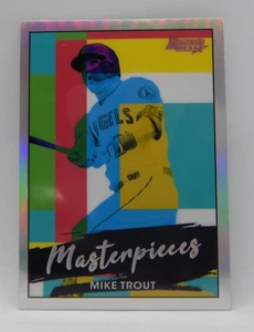 2021 Bowman's Best Baseball - Masterpieces #BM-2 LA Angels - Mike Trout - Bild 1 von 2