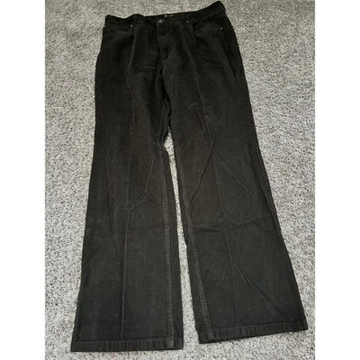 Pantalones de pana Bob Timberlake para hombre marrón oscuro cintura 38 vintage calce relajado Foto 1 de 4