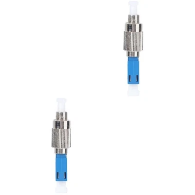  2pcs FC Male to LC Female Converter Hybrid Adapter Optical Fiber Adapter - Image 1 of 4