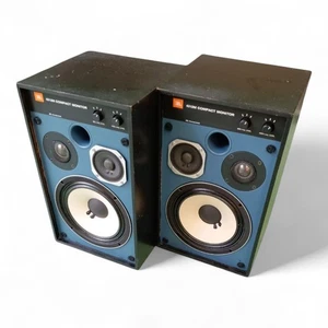 JBL 4312M Compact 3 Way LoudSpeaker Speaker Set Blue - Picture 1 of 7