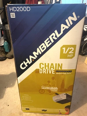 Chamberlain HD200D Garage Door Opener 1/2 HP Chain Drive - NEW IN BOX - Image 1 of 4