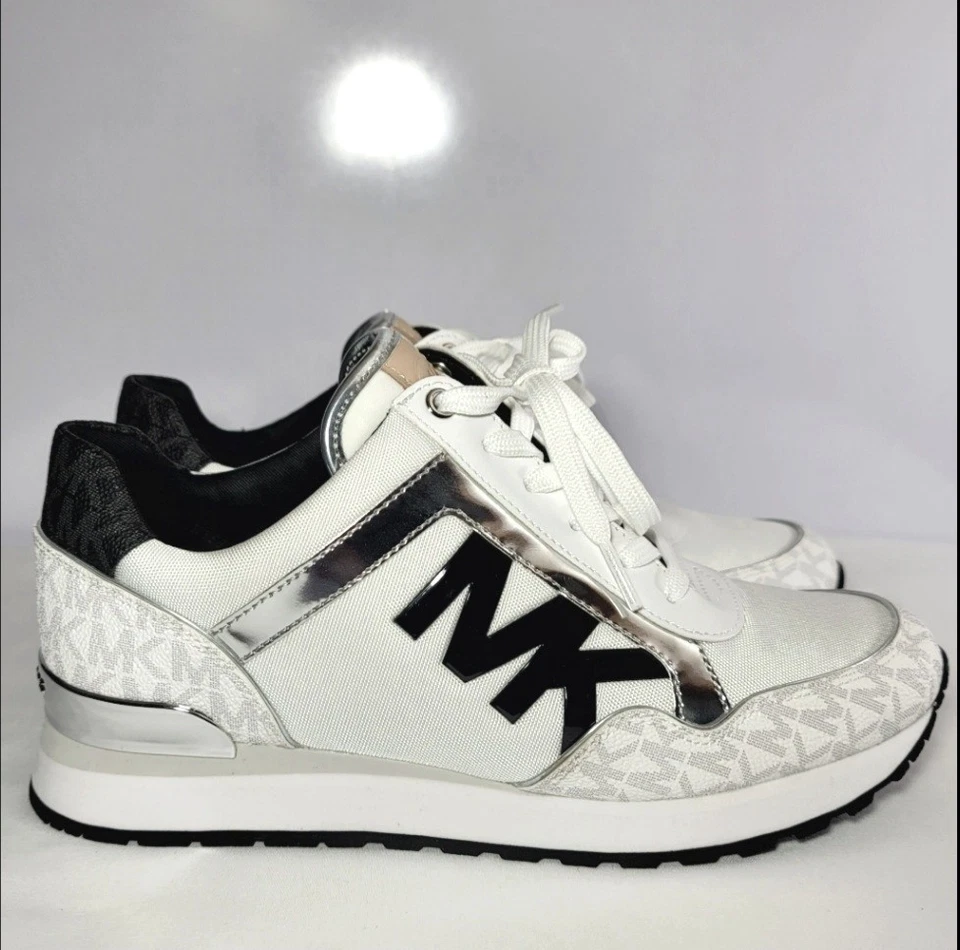 Michael Kors Women's Size 8M Maddy Logo Trainer Sneakers  - Image 1 of 4