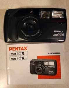 Pentax Zoom 70-R 35mm Vintage Point and Shoot Film Camera Compact Good Condition - Picture 1 of 9