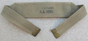 RARO Ejército Británico: "1945 WEB BREN BOLSAS SUPLEMENTARIAS CORREA" (1937 Ptn, PM Ltd) - Imagen 1 de 7