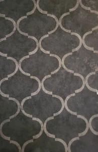 Thibaut Trellis Links Black And Gray AR00223 Double Roll ( On Sale ) - Picture 1 of 2