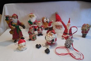 Lote de adornos de árbol de Papá Noel Navidad - Imagen 1 de 15