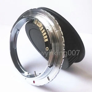 AF Confirm Olympus OM Lens to EF MOUNT Adapter 550d 7d 350d 450d 1200D 1100D CAP - Picture 1 of 2