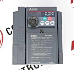 Mitsubishi Electric FR-D740-022-NA VFD 1HP 380-480V 2.2A D700 Series - Picture 1 of 11