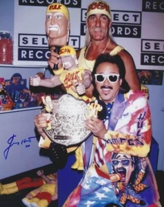 Autographed JIMMY HART WWF Hall of Famer 8x10 photo with COA - Picture 1 of 1