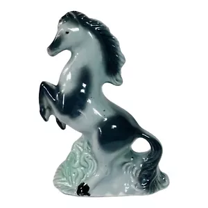 Horse Figurine Pony Rearing Brazil 4222 Porcelain Ceramic 7 Inches Tall - Picture 1 of 12