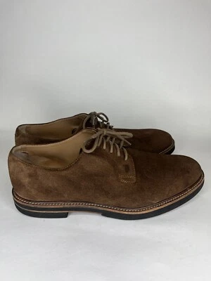 Tods Shoes Oxfords Lace Up Dress Casual Men Size 8.5 Brown Suede - Image 1 of 4