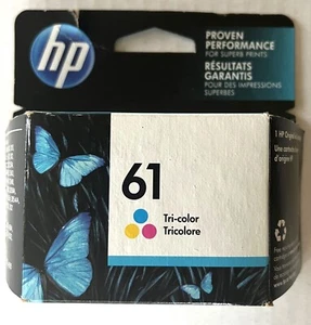 Cartucho de tinta original tricolor HP 61 CH562WN#140 EXP noviembre 2022 - Imagen 1 de 5