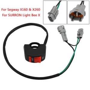 Plug and Play Headlight ON/OFF Switch For Surron Lightbee X For SEGWAY - Picture 1 of 11