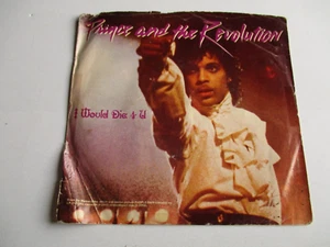 Prince I Wouild Die 4 U/ Another Lonely Christmas Vinyl 7" 45 RPM WB 1984 VG+ - Picture 1 of 4