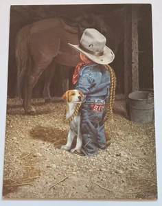 Leanin Tree Heart Of The West The Cola Cowboy Don Crook Happy Birthday Son Card - Picture 1 of 5