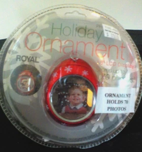 Photo Ornament up to 70 Photos 1.5 LCD Display by Royal NEW - Picture 1 of 7
