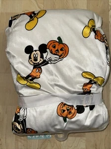 New DISNEY BABY Mickey Mouse Blanket HALLOWEEN Jack-o-Lantern PUMPKIN - Picture 1 of 4