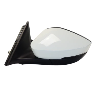 Außenspiegel links Skoda Octavia IV NX Spiegel heizbar elektr LC9A Pure White - Bild 1 von 4