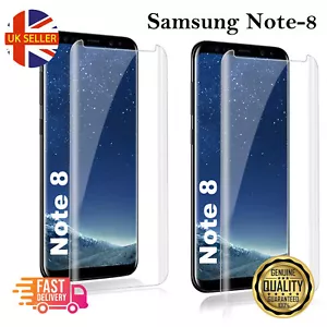 For Samsung Galaxy Note 8 100% Genuine 5D tempered glass LCD protector -Clear - Picture 1 of 8