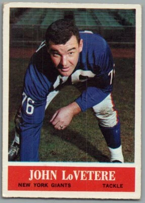 1964 Philadelphia #120 John LoVetere - Image 1 of 2