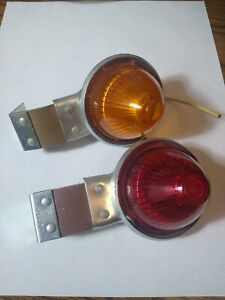 (2) NOS International Harvester IHC Do-Ray Clearance Tail Lights Vintage  
