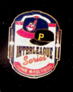 1998 Pirates Indians Interleague Series pin MLB Pittsburgh Cleveland c44803 - Picture 1 of 8