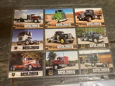 CAT Scale Super Trucks Limited Edition Trading Cards Lot of 24