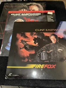 CLINT EASTWOOD 3 Lasersisc Lot • In The Line Of Fire (new) The Rookie Firefox - Imagen 1 de 18